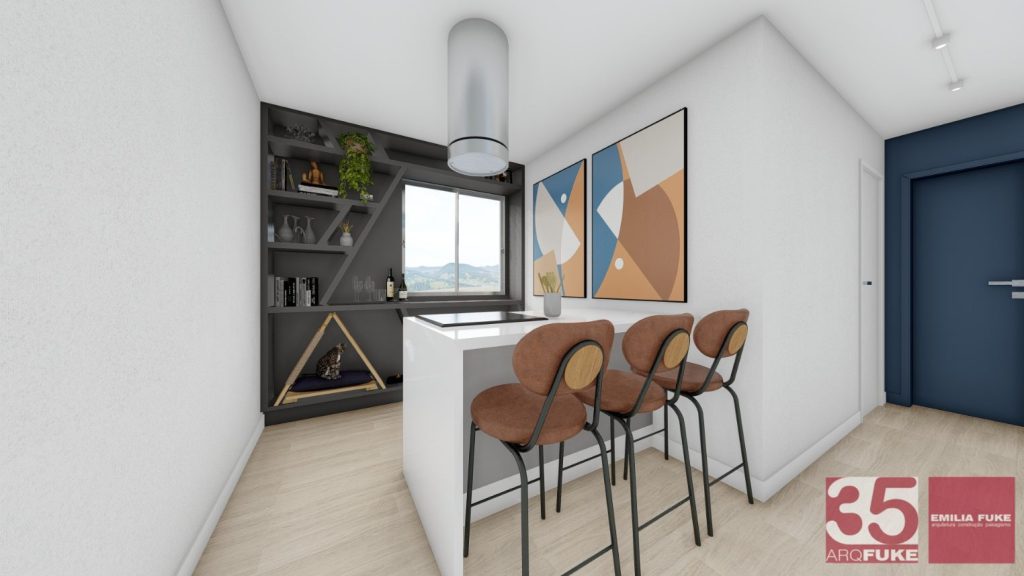 Móveis multifuncionais que aproveitam cada centímetro